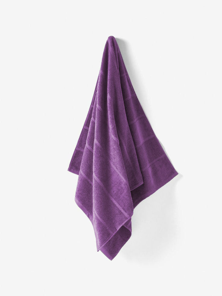 Luxury 100% Cotton Towel Purple