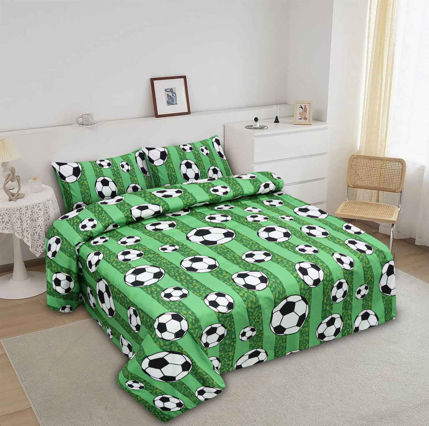 green Football Kids set