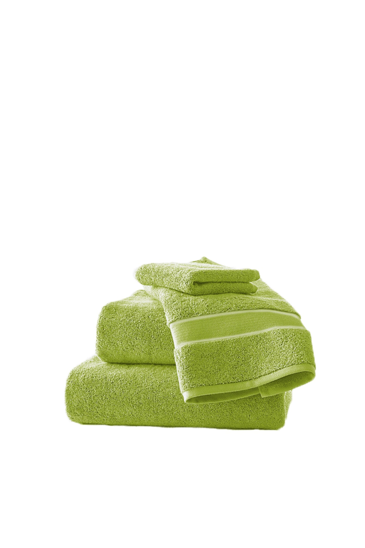 Luxury 100% Cotton Towel Parrot Green
