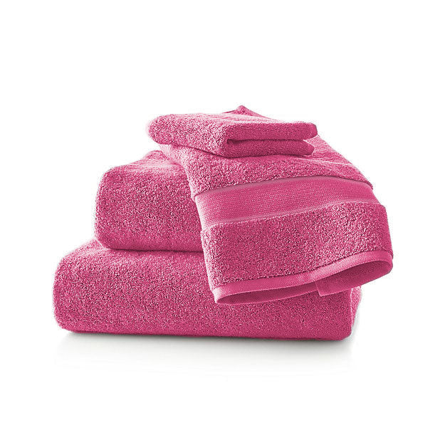 Luxury 100% Cotton Towel Dark Pink
