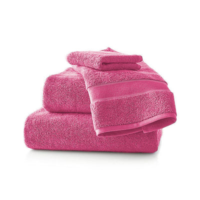 Luxury 100% Cotton Towel Dark Pink